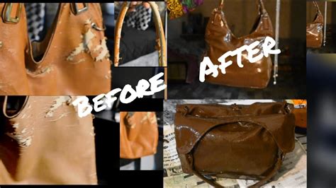 how to refurbish leather bag